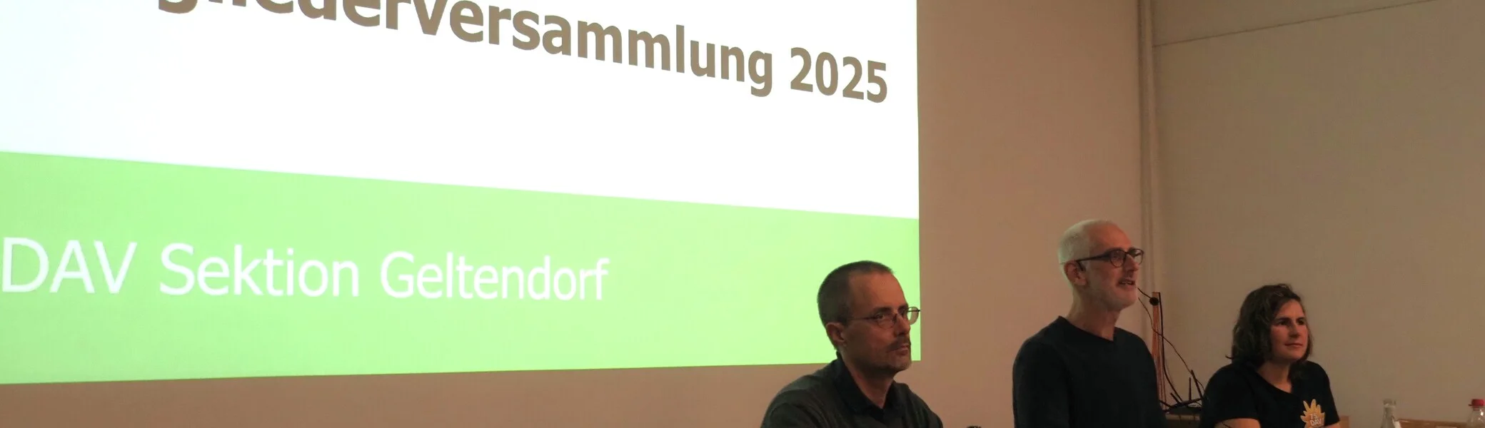 Vorstände bei der Hauptversammlung | © Christoph Maier