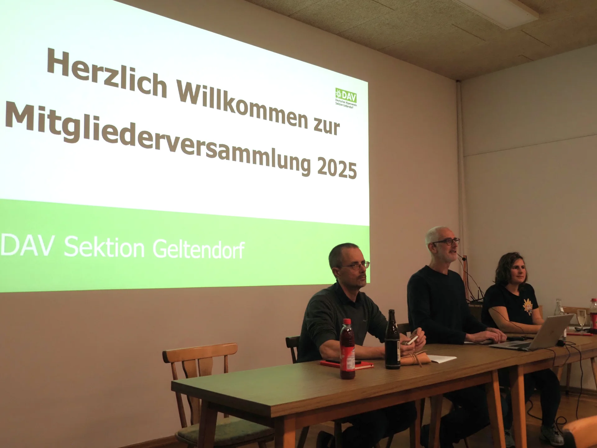 Vorstände bei der Hauptversammlung | © Christoph Maier