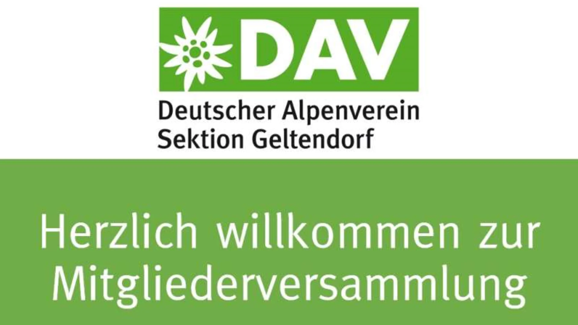 © Sektion Geltendorf © Sektion Geltendorf